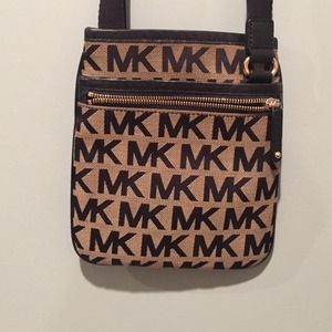 Michael Kors Logo Crossbody Purse