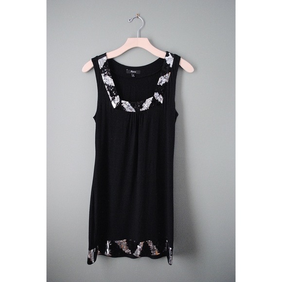 Vintage style sequin accent dress