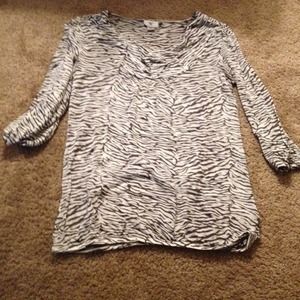 Zebra blouse