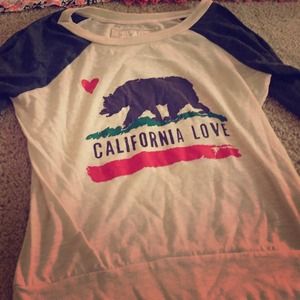 Cali love shirt