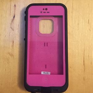 iPhone 5 pink LifeProof case