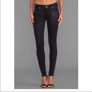 All saints coated jeans