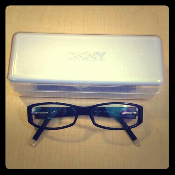 🚫DKNY black plastic frames🚫 SOLD ON MERCARI