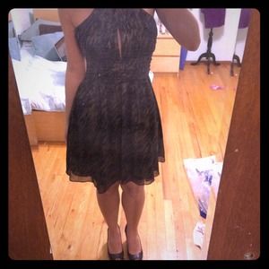 gone tomorrow! beautiful black/gold dress