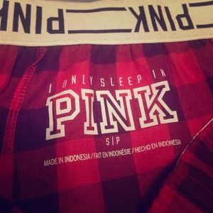 Pink (checkered)♦️ Sleep in shorts, super comfy✨