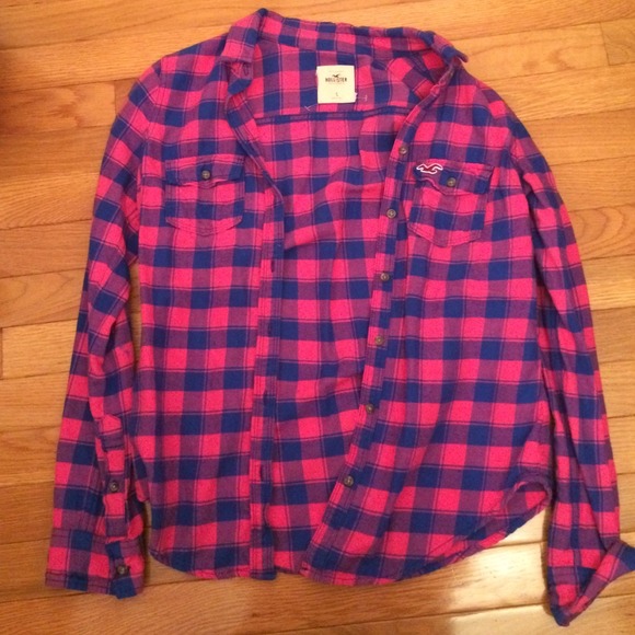 Plaid shirt hollister