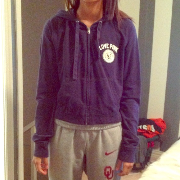 A zip up jacket