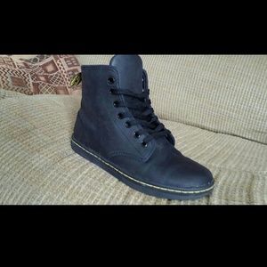 Dr. Martin Black Ankle Boots