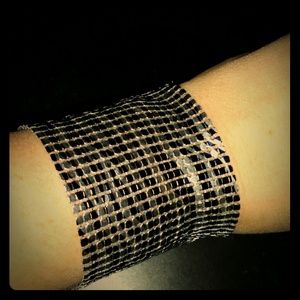 Zebra Chain link Cuff