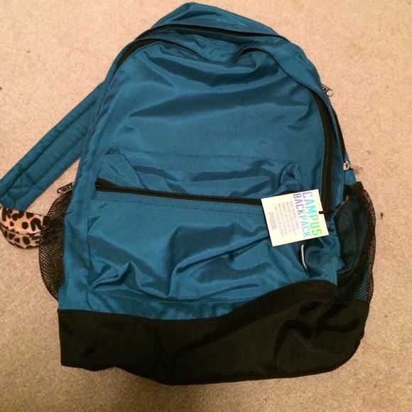 PINK Victoria's Secret Handbags - TEAL PINK BACKPACK