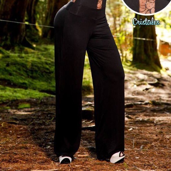 Elegant black lace jumpsuit 2 pcs set - Picture 4 of 4