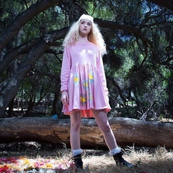 💟SOLD💟 Floral oversized dress  kawaii - Picture 3 of 4