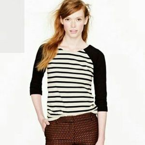 J. Crew Raglan Sailor Top XS