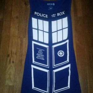Tardis dress from Hot Topic