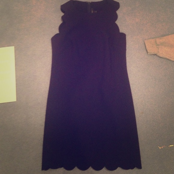 Navy blue size 0 j crew dress