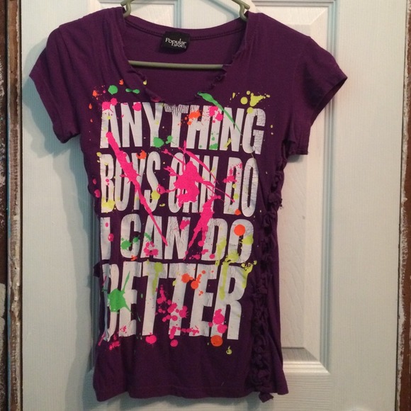 Anything Boys Can Do I Can Do Better Tee - Picture 1 of 4