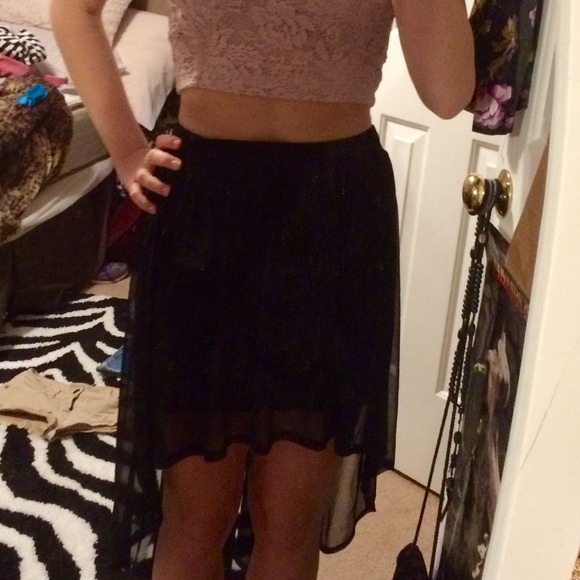 High Low Body Central Skirt