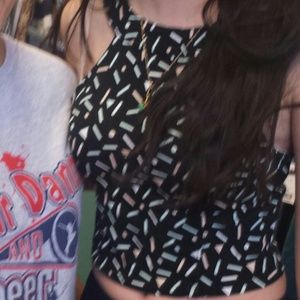 90s style crop top-urban outfitters