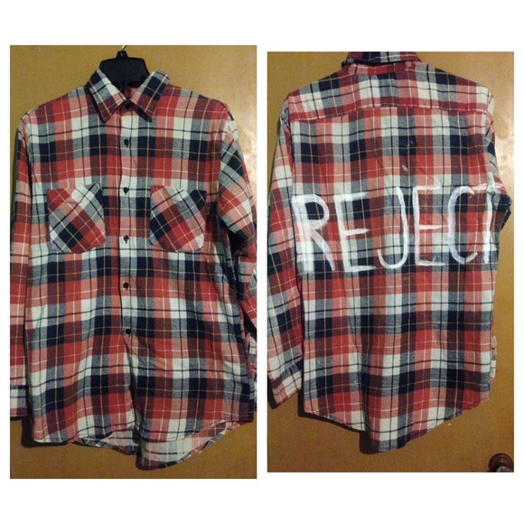 5SOS Michael Clifford Reject inspired flannel