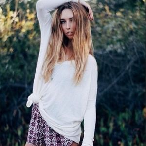 Cream Brandy Melville Sweater