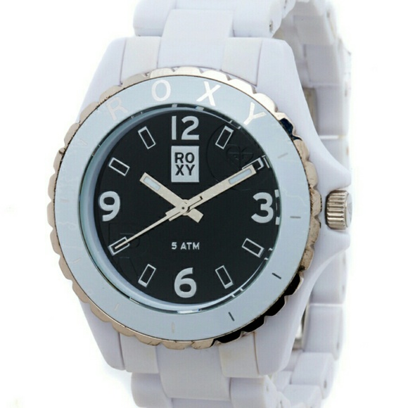 White Roxy Watch, Fairly New!!!!