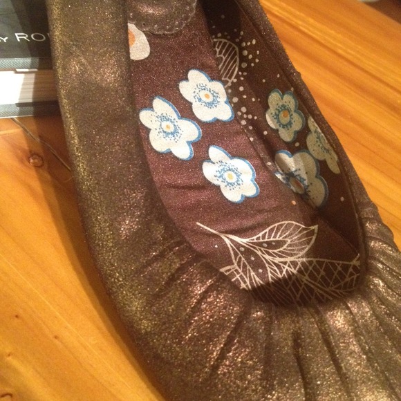 SALE💫Report Camila Bronze Leather Flats - Picture 3 of 4
