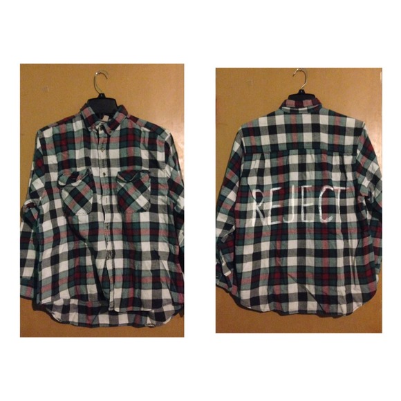Michael Clifford from 5sos inspired reject flannel