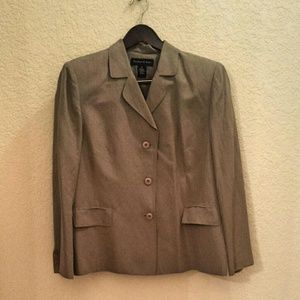 Preston and York size 16/18 olive green skirt suit