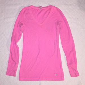 VS pink thermal long sleeved shirt