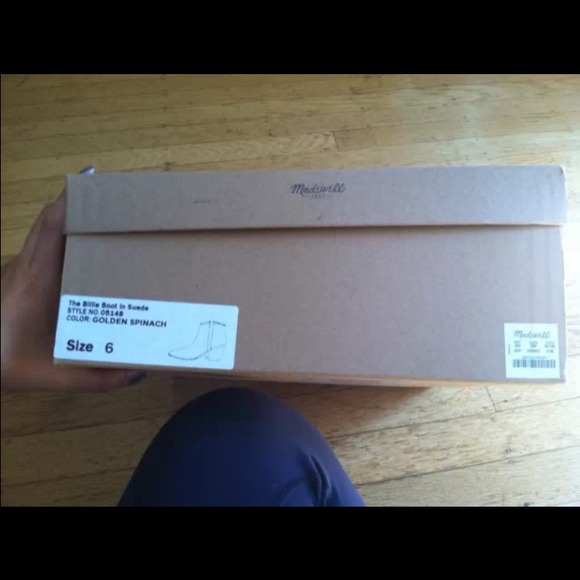 madewell Billie boot golden spinach sold - Picture 4 of 4