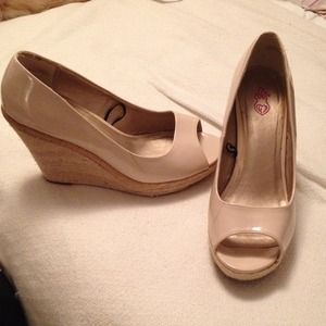 Torrid Nude Wedges