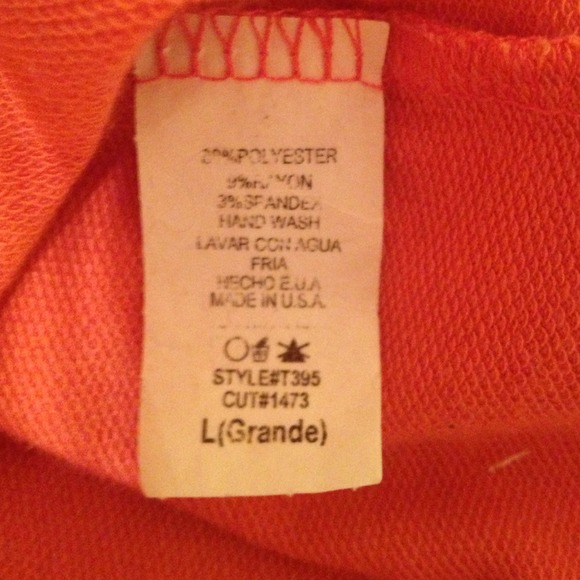 Cross Cutout Back Sweatshirt - Picture 3 of 3