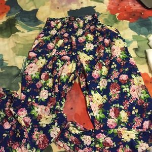Floral pants