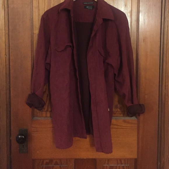 Brandy Melville Oversized Corduroy Button Down