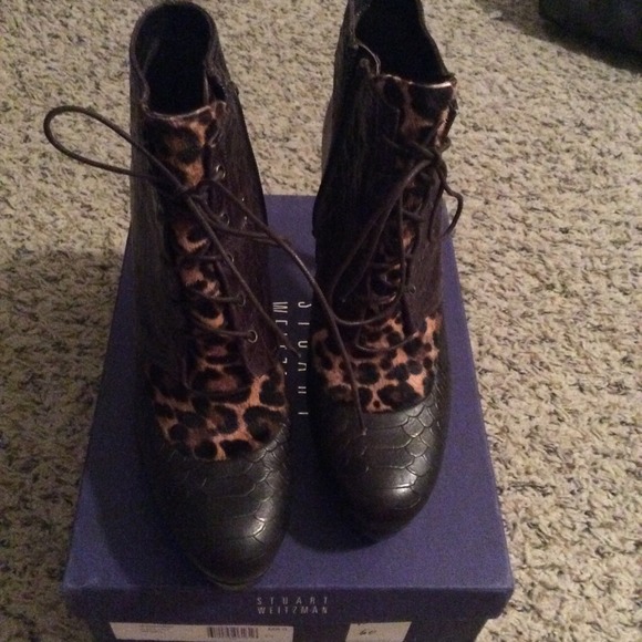 Brown Stuart weitzman boots
