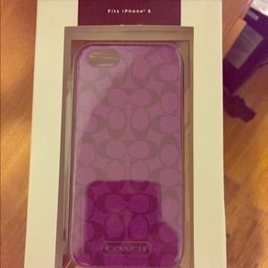 Iphone 5 Coach case