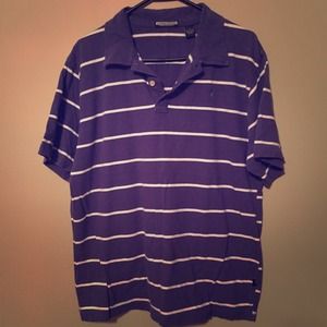 Navy Blue Collared Shirt