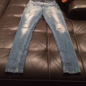 Levi's too super low 524 jeans size 5