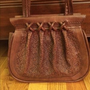Moroccan Leather Bag- From Morocco