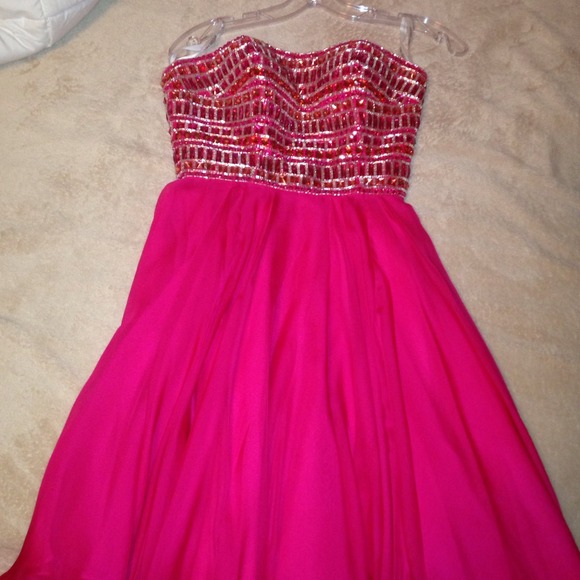 Pink 2014 Sherri Hill - Picture 3 of 4