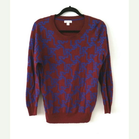 Target Merona Graphic Sweater Size L