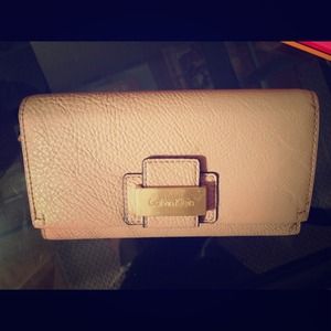Calvin Klein wallet - nude color