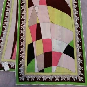 Emilio Pucci Silk Scarf