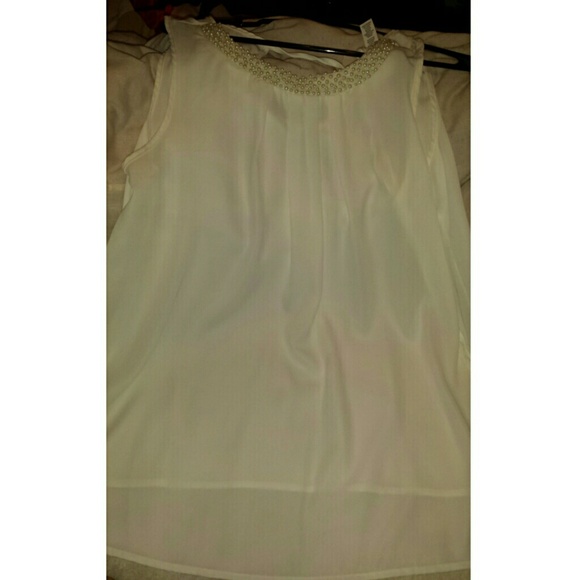 Ivory blouse