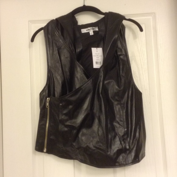 Helmet Lang: Leather Vest