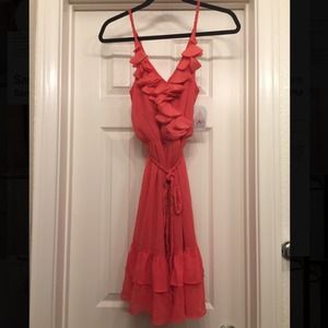 BNWT coral dress