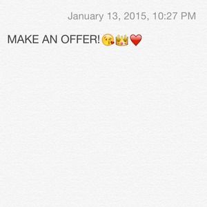 give me offers!(: