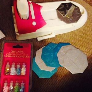 Nail design printer and nail gems