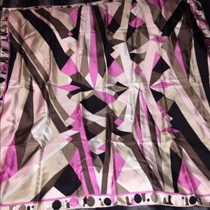 AUTHENTIC EMILIO PUCCI SQUARE SILK SCARF