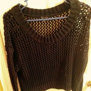 Divided sweater
